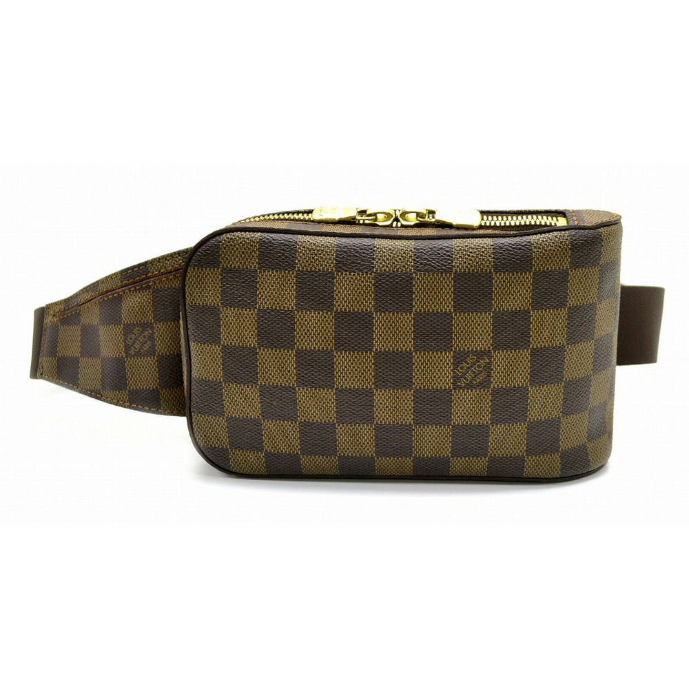 LOUIS VUITTON Damier Geronimos Body Bag Shoulder Waist Clutch